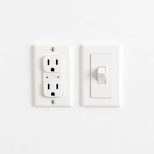 Electrical outlet and switch work